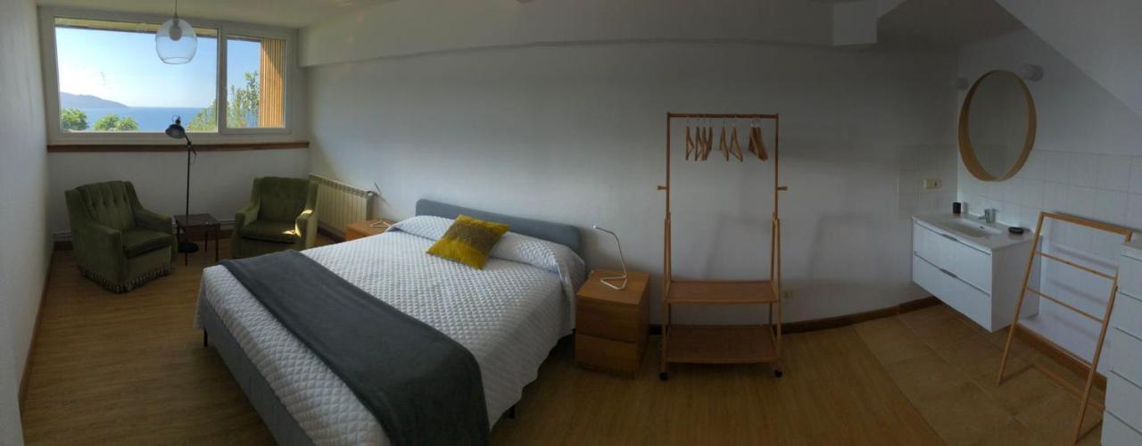Adosado En La Costa Con Excelentes Vistas Al Estuario De Urdaibai Villa Mundaka Exteriör bild