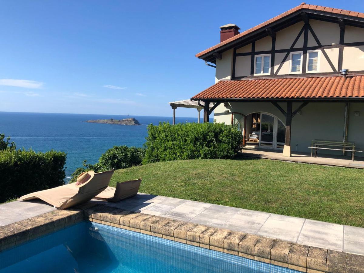Adosado En La Costa Con Excelentes Vistas Al Estuario De Urdaibai Villa Mundaka Exteriör bild