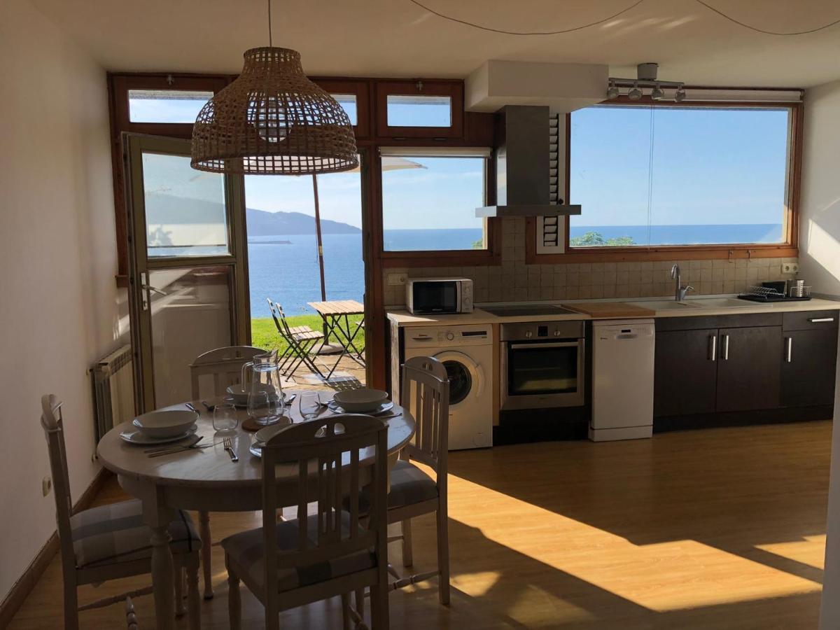 Adosado En La Costa Con Excelentes Vistas Al Estuario De Urdaibai Villa Mundaka Exteriör bild